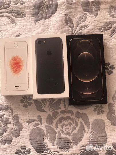 Коробка от iPhone 12 pro max, SE,iPhone 7