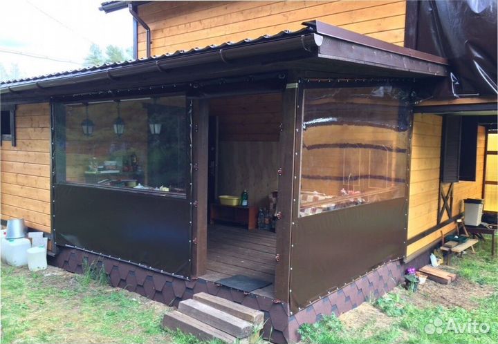 Мягкие окна для кафе