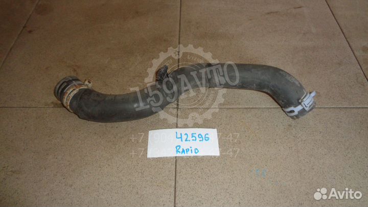 Патрубок радиатора Skoda Rapid I 2012-2019