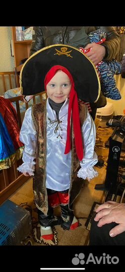 Прокат детского костюма Пират