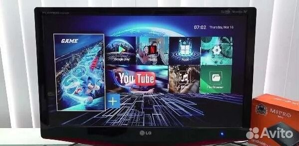 Смарт тв приставка. Игровая приставка