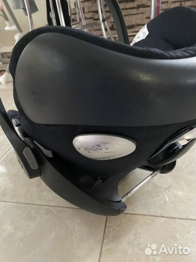 Автолюлька cybex cloud q plus с isofix 0+