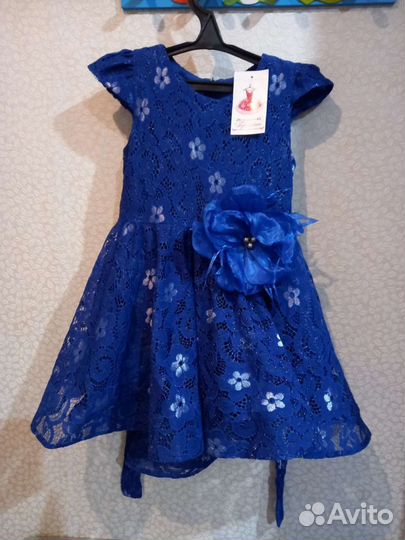 Новое. Детское нарядное платье 104