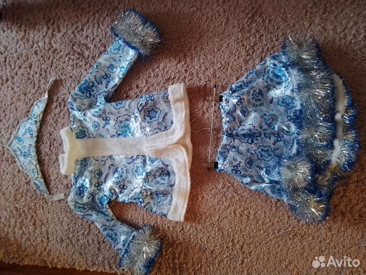 Костюм снегурочки (детский)