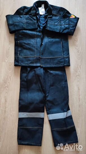 Сварочная роба спилковая летняя