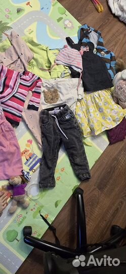 Большой пакет вещей для девочки