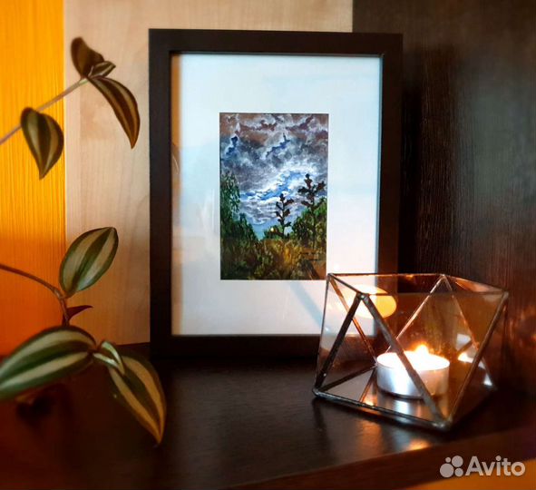 Картина акварелью 