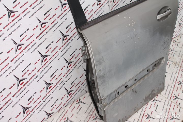 Дверь мерседес w211 задняя левая золотистая