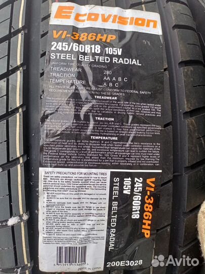 Ecovision VI-386 HP 245/60 R18 105V