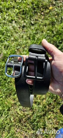 Ремень из итальянской кожи ручной работы