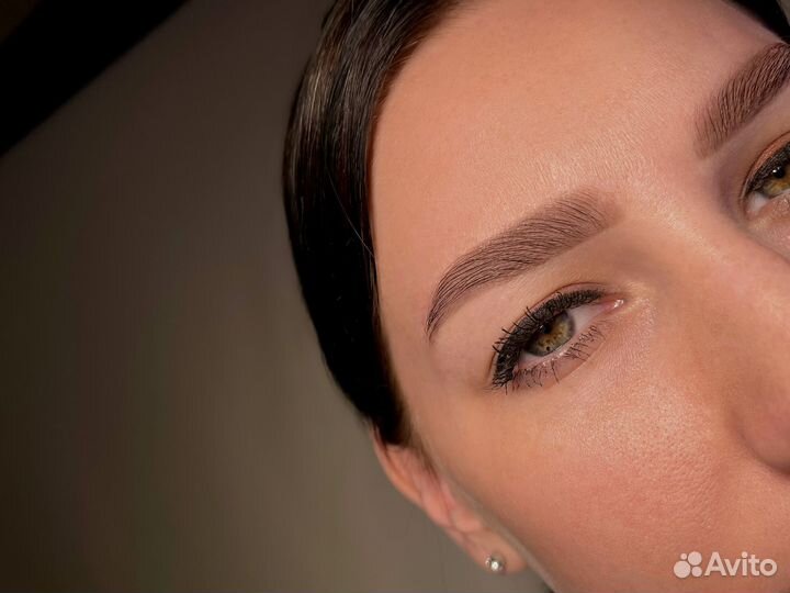 Обучение брови и ресницы