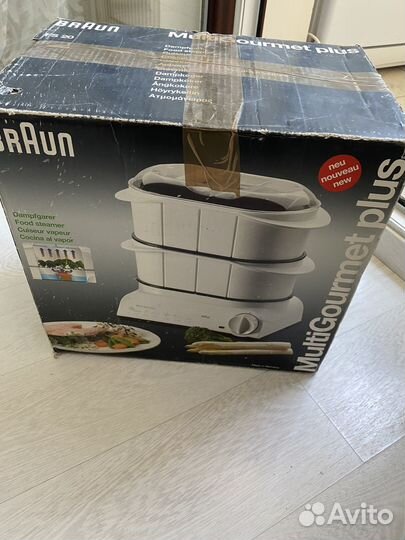 Пароварка braun fs 20 новая. На подарок или себе