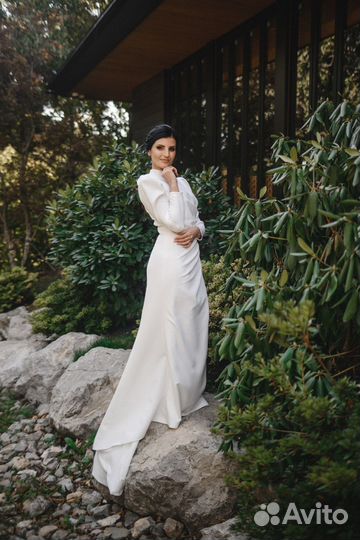 Свадебное платье 44 46 рыбка