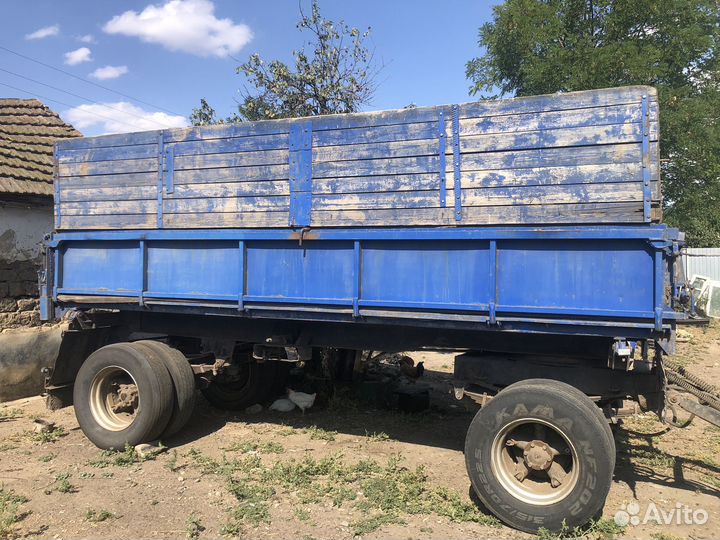 Прицеп бортовой КамАЗ ГКБ-8350, 1980
