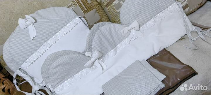 Бортики + кпб в тон