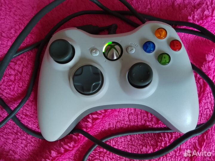 Геймпад xbox 360 проводной