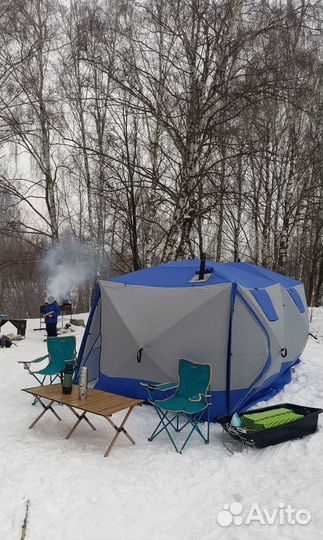 Тёплая зимняя палатка Mircamping