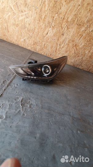 Фара левая hyundai solaris