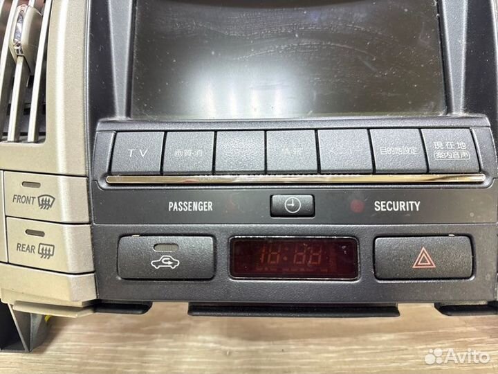 Блок управления климат-контролем Toyota Harrier