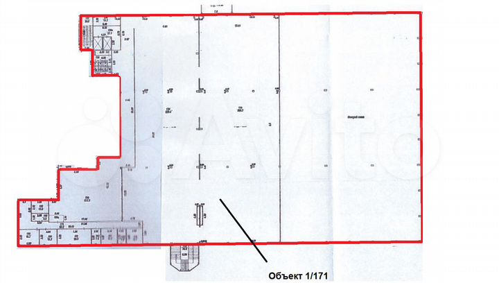 Торговая площадь, 2500 м²