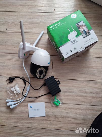 Камера видеонаблюдения 4g с сим картой 8MP