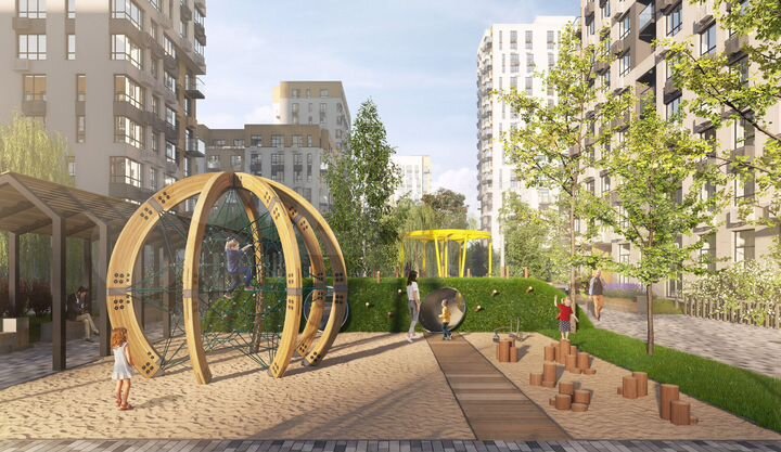 2-к. квартира, 55,6 м², 4/25 эт.