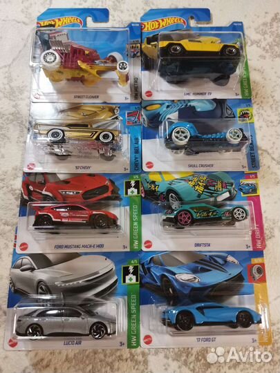 Hot wheels машинки базовые модели оригинал