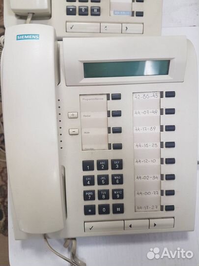 Системный телефон -Siemens Optiset E advance plus