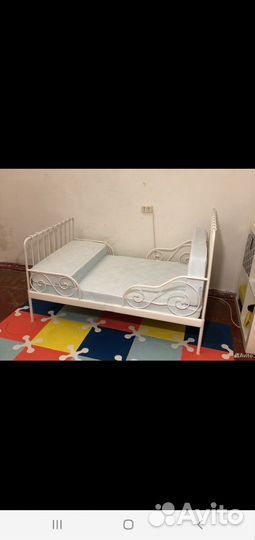 Детская кровать IKEA Миннен