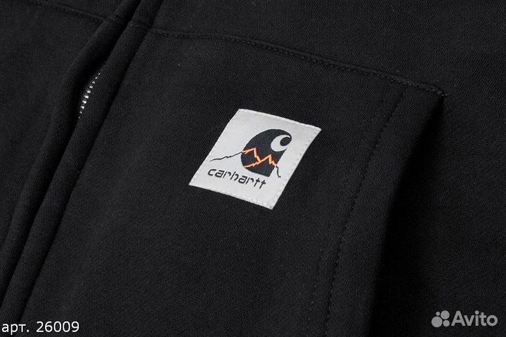 Зип-худи Carhartt WIP 2 black Черное