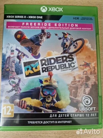 Xbox диск Riders Republic