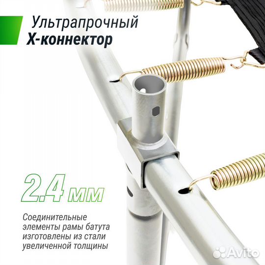 Батут unix Line supreme basic 16 ft (green)