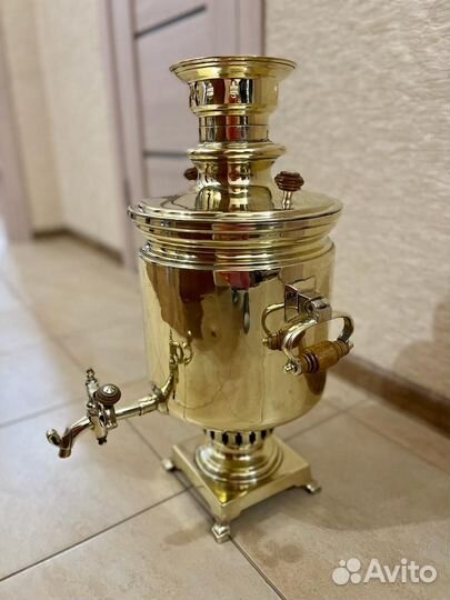 Самовар 7л. Самоварная фабрика братьев Баташевых