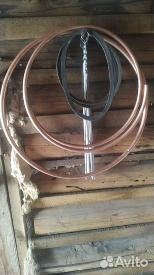 Труба медная 5/8 и 1/2 (2метра)