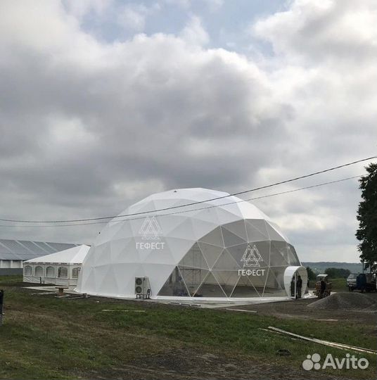 Геокупол сфера, купольный шатер