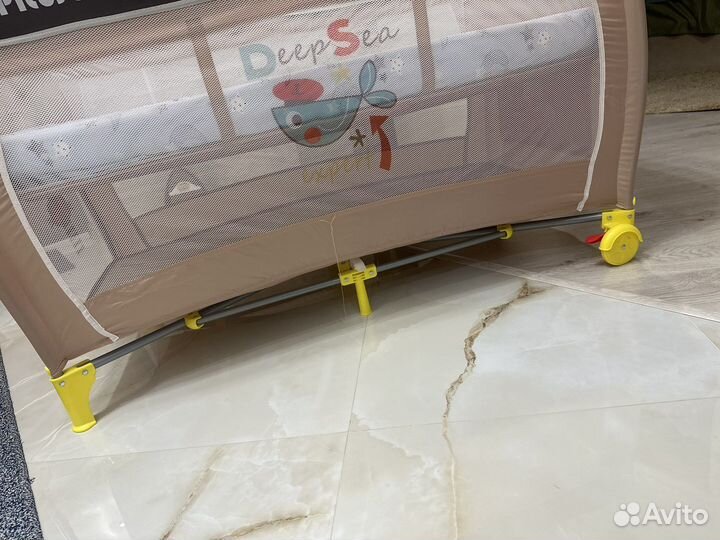 Детская кроватка манеж складная