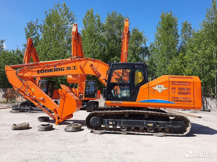 Гусеничный экскаватор Lonking CDM6225F, 2023