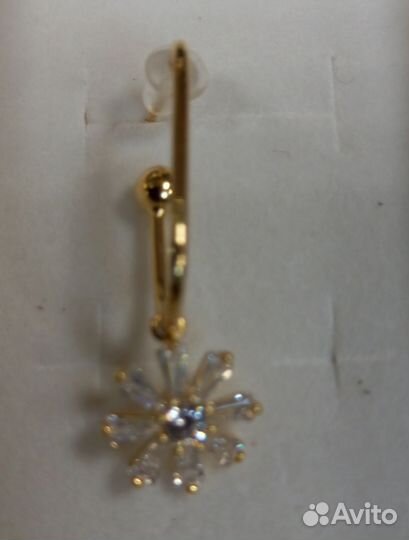 Серьги трансформеры 4 в 1