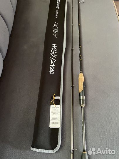 Спиннинг crazy fish arion 742 тест 1-7