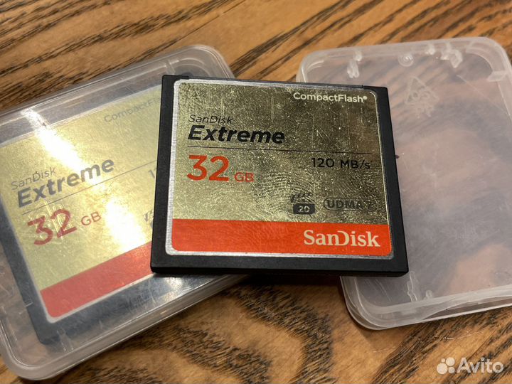 Карта памяти sandisk cf 32 gb