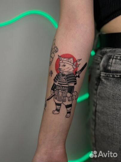 Татуировки в студии