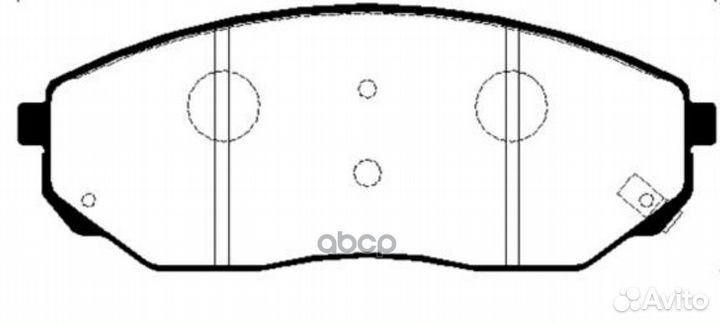 Колодки тормозные sorento FY '02- F ckkk-18 GK0