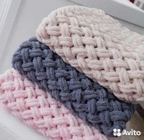 Плюшевые пледы для новорожденных