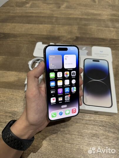 iPhone 14 Pro Silver 512gb идеал e sim