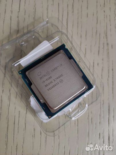 Процессор Intel core i3 6100