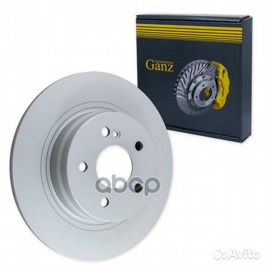 Диск тормозной MB W204 07- задн. с покрытием GI