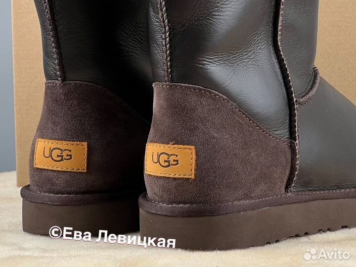 Угги мужские Ugg Mens Classic Short Metallic Choco