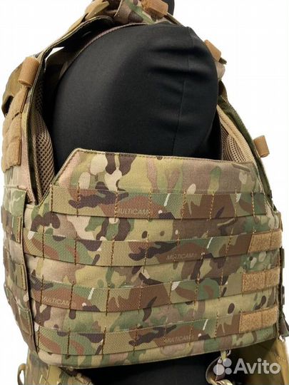 Разгрузочный жилет плитник мультикам бр1 с капами