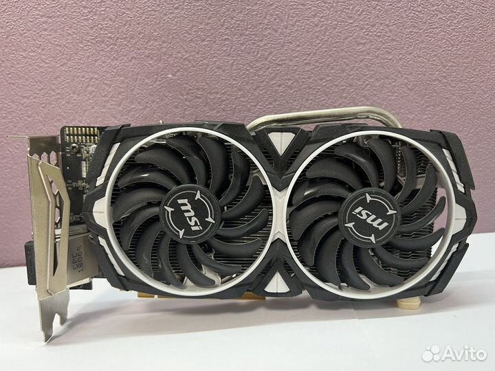 Видеокарта msi armor rx 570 8gb