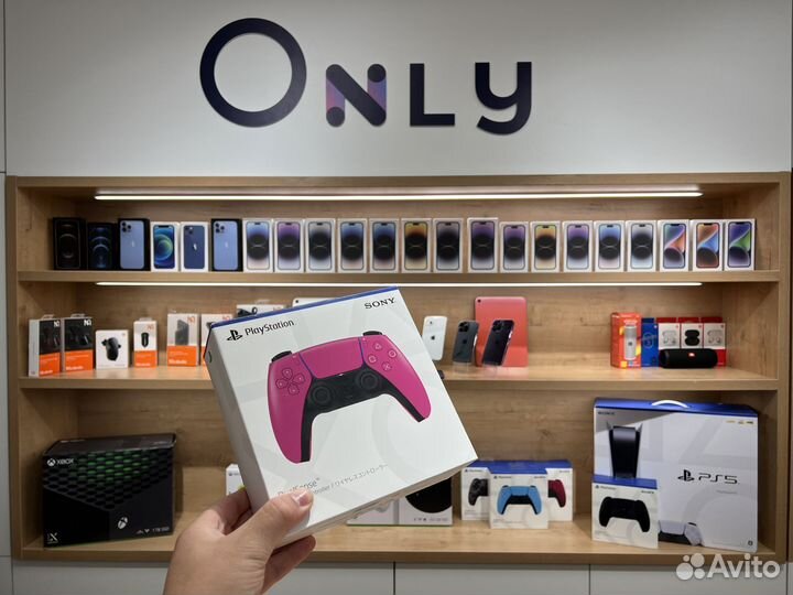 Геймпад беспроводной PlayStation DualSense розовый